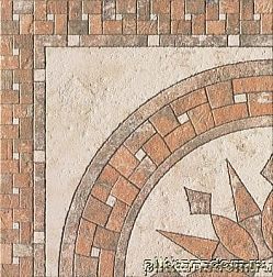 Керамическая плитка Realonda Ceramica Cordoba Marron Decor Декор 44,2х44,2 см