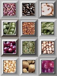 Керамическая плитка Absolut Keramika Cube Cold Kitchen Mix Декор 10х30 см