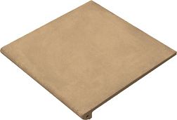 Exagres Alhamar Paja Peldano Fiorentino Antislip Коричневая Матовая Ступень фронтальная 33x33 см