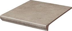Paradyz Viano Beige Mat Ступень прямая с капиносом 30х33 см