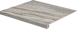Керамическая плитка Rako Random DCF65679 Dark Grey Ступень 60x53 см