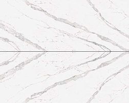 Керамическая плитка Porcelanosa Baltic Bookmatch Белый Глянцевый Керамогранит 59,6x150 см