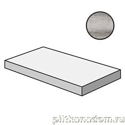 Керамическая плитка Cerdomus Skorpion Angolo Sx Grad.C.Retta Grey Nat 80277 Ступень 33x120 см