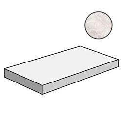 Керамическая плитка Cerdomus Supreme Angolo Sn Grad.C.Retta Ivory Grip 77552 Ступень 33x120 см