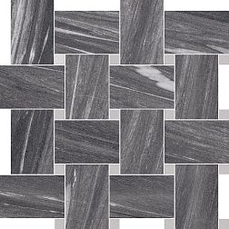 Cerdomus Luxe Contrasti Dark Grey Lev. con Tozz.Madreperla 75010 Мозаика 30x30 см