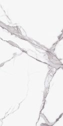 Керамическая плитка Creto Statuario Cara Polished Белый Полированный Керамогранит 60x120 см