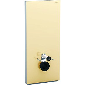 Geberit Monolith Plus 131.231.TG.5 Сантехнический модуль для подвесного унитаза 101, Стекло-Песок