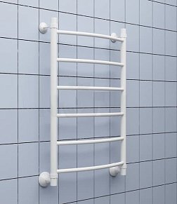 Полотенцесушитель водяной Ника ARC ЛД белый 100 x 60 см