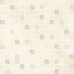 Eurotile Diamonds 86 Бежевая Глянцевая Мозаика 29,5х29,5 см