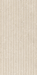 Dado Ceramica Shellstone Beige Rigat-One 3 D Бежевый Матовый Керамогранит 60х120 см