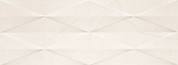 Tubadzin Chisa White Struktura Белая Глянцевая Ректифицированная Настенная плитка 32,8х89,8 см
