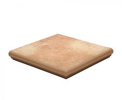 Керамическая плитка Westerwalder Klinker Montmarte WKS31200 CottoBraun Ступень угловая 31x31 см