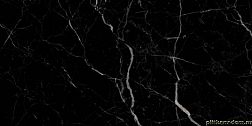 Керамическая плитка Italica Royal Black Черный Полированный Керамогранит 60х120 см