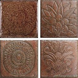 Cerdomus Kyrah Mandana Red BR 1-4 Коричневый Матовый Декор 20х20 см