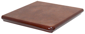 Interbau Nature Art 114 R10 Cognac Braun Ступень угловая 32х32 см