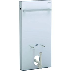Geberit Monolith 131.030.SI.5 Сантехнический модуль для биде, 101 см, с держателем для полотенец, Стекло-Белый