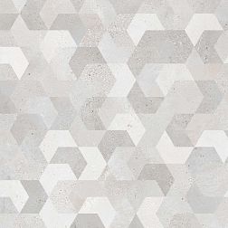 Керамическая плитка Dako Chevron E-5017MR Серый Матовый Керамогранит 60х60 см