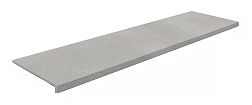 Ceramica Mayor Stromboli Silver Peldano Recto Out Серая Матовая Ступень 33х120 см