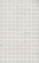 Керамическая плитка Kerama Marazzi Левада MM6415 Декор Мозаичный Серый Светлый Глянцевый 25х40 см