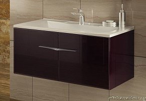 Edelform Concorde 1-686-34-PR80-K Тумба-комплект 80, умывальник Прима 80, махагон