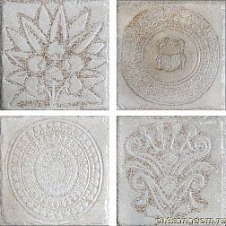 Cerdomus Kyrah Moon White BR 1-4 Бежевый Матовый Декор 20х20 см