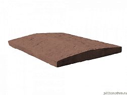 Керамическая плитка UniStone Коричневый Оголовок для забора 34,4х82х6,5 см