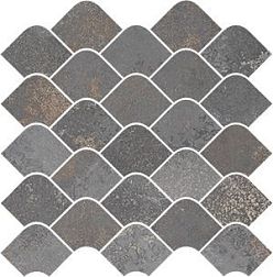 Vives Yuri Korubo NT Grafito Серая Матовая Мозаика 30x30 см
