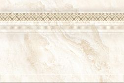Керамическая плитка Eurotile Crystile 70 Бежевый Глянцевый Плинтус 20х29,5 см
