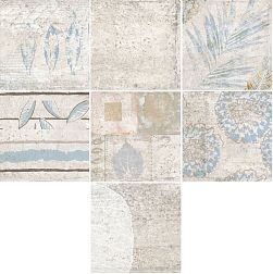 Simpolo Ceramics Sense Ash Бежевый Матовый Керамогранит 19,8х19,8 см