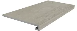 Керамическая плитка Kerama Marazzi Сан-Марко Серая SG851090R-GCF Матовая Ступень клееная 33x80 см