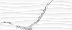 Керамическая плитка Global Tile Arto 10100001339 Белая Рельефная Настенная плитка 25х60