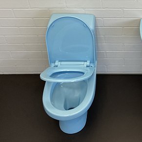 Comforty Моноблок детский 2311B (голубой), сиденье полипропилен с микролифтом