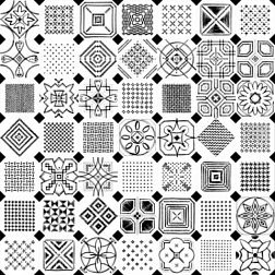 Vives Vodevil Octogono Variette Sombra Декор 20x20 см