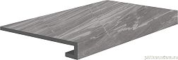 Cerdomus Luxe Gradino C.Retta Grey Lev. 75148 Ступень 33x120 см