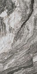Керамическая плитка Kerama Marazzi Ониче SG567722R Lapp Керамогранит белый черный 60х119,5 см