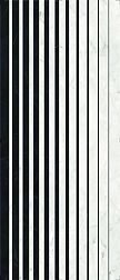 ABK Group Sensi Fantasy Stripes Lux 3D R Черно-белый Глянцевый Керамогранит 120х280 см