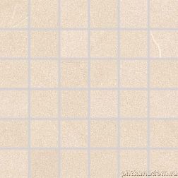 Керамическая плитка Rako Topo WDM06621 Бежевая Матовая Мозаика 5x5 30x30 см