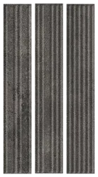 Paradyz Carrizo Basalt Stripes Mix Коричневый Матовый структурный Керамогранит 6,6х40 см