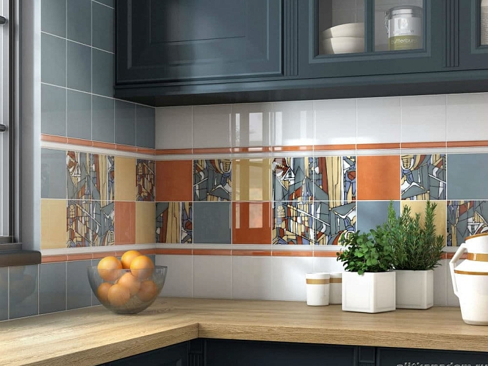 Керамическая плитка Kerama Marazzi Витраж 15х15