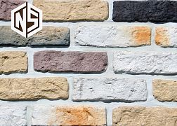 Next Stone Искусственный камень Кирпичная кладка Античный кирпич арт.018 6х22 см