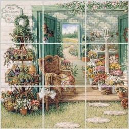 Фотоплитка Dacha Панно 5 30х30 см