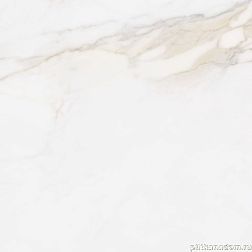 Керамическая плитка Cifre Diamond Gold Brillo Rect Белый Глянцевый Ректифицированный Керамогранит 75x75 см