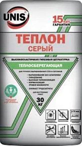 Штукатурные смеси Юнис Теплон серый (гипсовая)173
