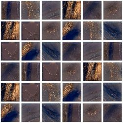 Architeza Diamante D540-10 Стеклянная мозаика 32,7х32,7 (кубик 1х1) см