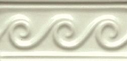 Керамическая плитка Adex Neri ADNE4068 Relieve Olas Celery Бордюр 7,5х15 см