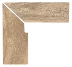 Gresmanc Amazonica Zanquin Recto Evo Derecho Бежевый Матовый Плинтус правый 27х30,5 см