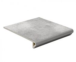 Керамическая плитка Westerwalder Klinker Montmarte WKS31230 Steingrau Ступень фронтальная 31x31 см