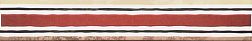 Керамин Дюна 1 Тип 1 Полоски Красный Бордюр 9,9х60 см
