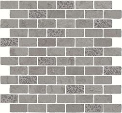 Керамическая плитка Kerama Marazzi Про Лаймстоун Антика MBD010 Мозаичный Серый 2 Декор 30х32 см