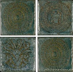 Cerdomus Kyrah Golden Green BR 1-4 Зеленый Матовый Декор 20х20 см